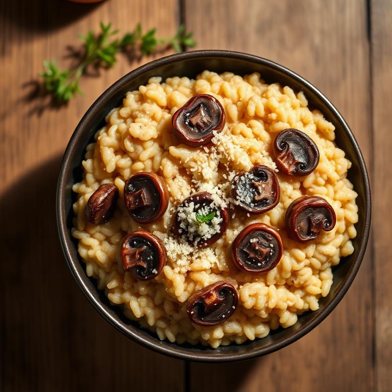 Pilzrisotto